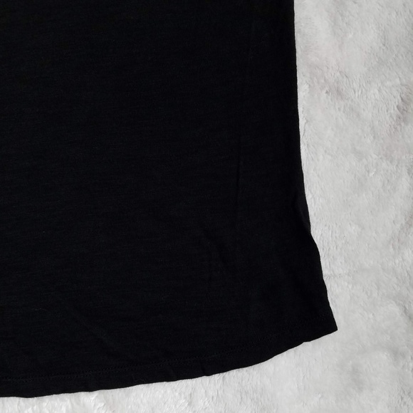 Express Black Lace Baseball Tee, Size S - Picture 5 of 6